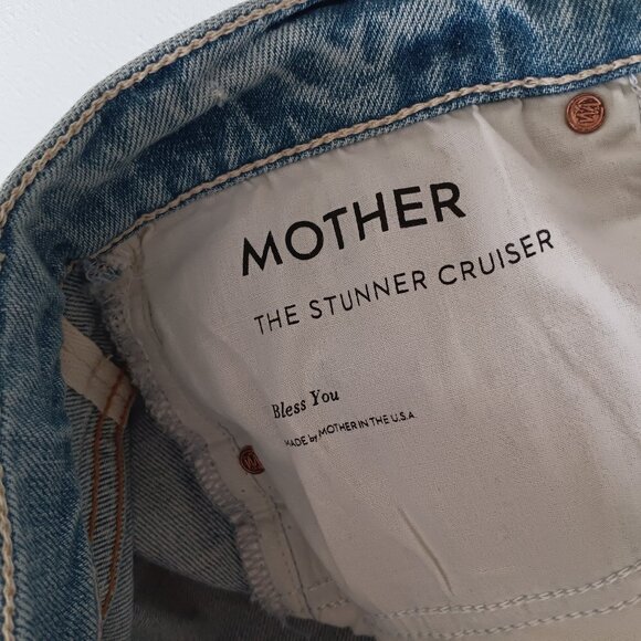 MOTHER Jeans Stunner Cruiser (Flare changed to Straight Leg) 32" Inseam - Picture 10 of 11